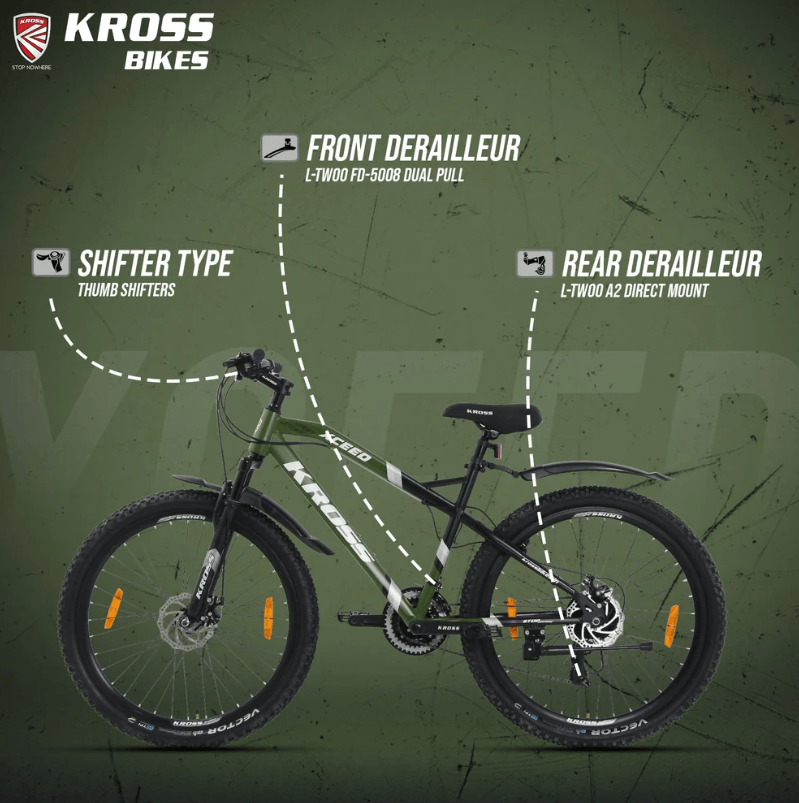 Kross Xceed 26T 21-Speed Mountain Bike