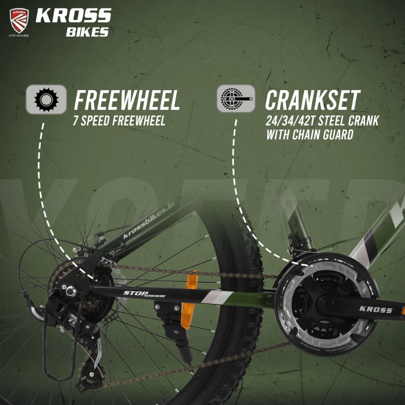 Kross Xceed 26T 21-Speed Mountain Bike