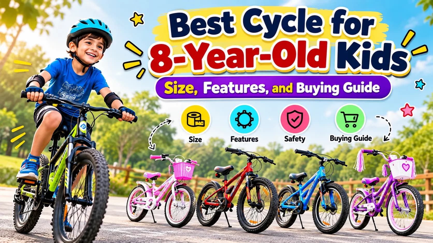 Best Bikes for 8-Year-Old Kids