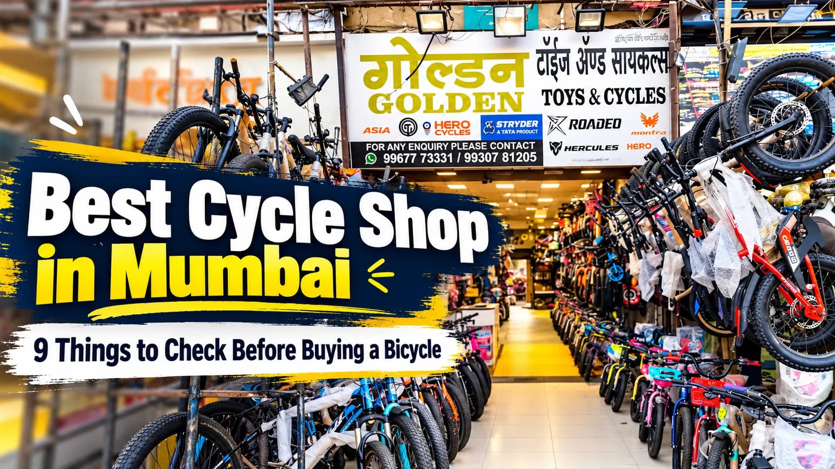 Best Cycle Shop in Mumbai