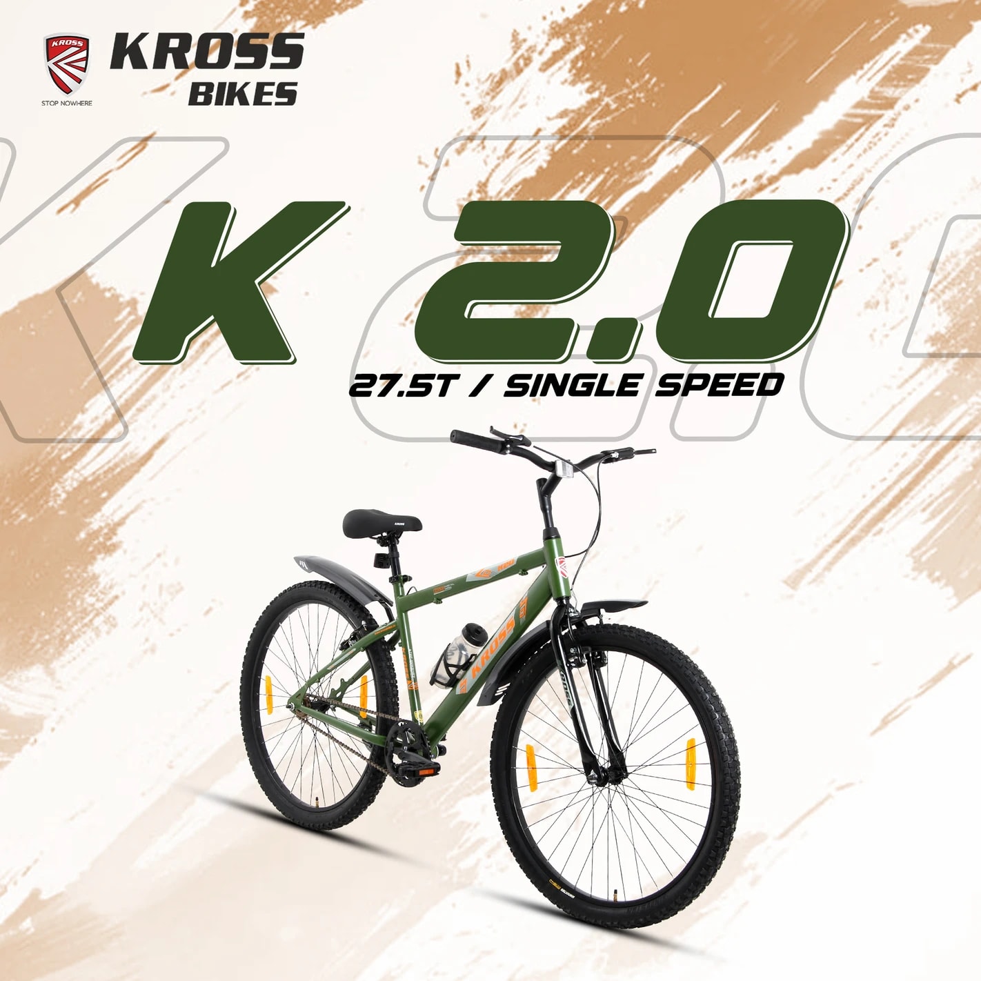 Kross K-2.0 27.5T MTB Army Green
