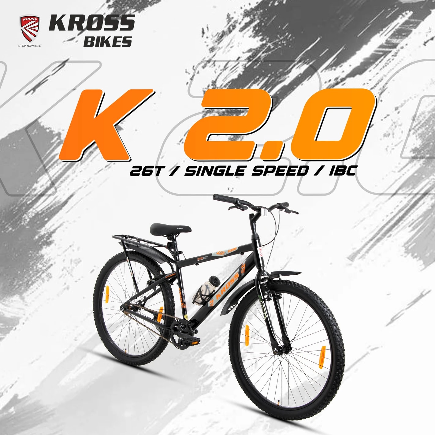 Kross K-2.0 Marbal 26T MTB Black