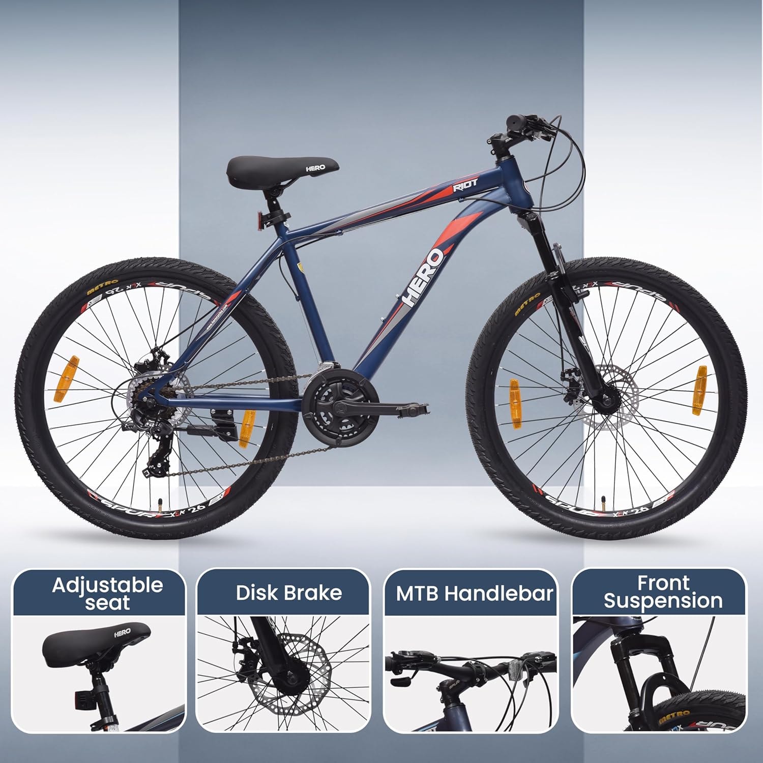 Hero Riot 26T 21 Speed