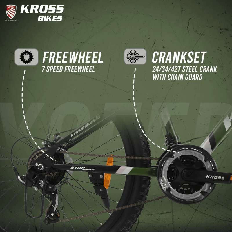 Kross Xceed 26T 21-Speed Mountain Bike