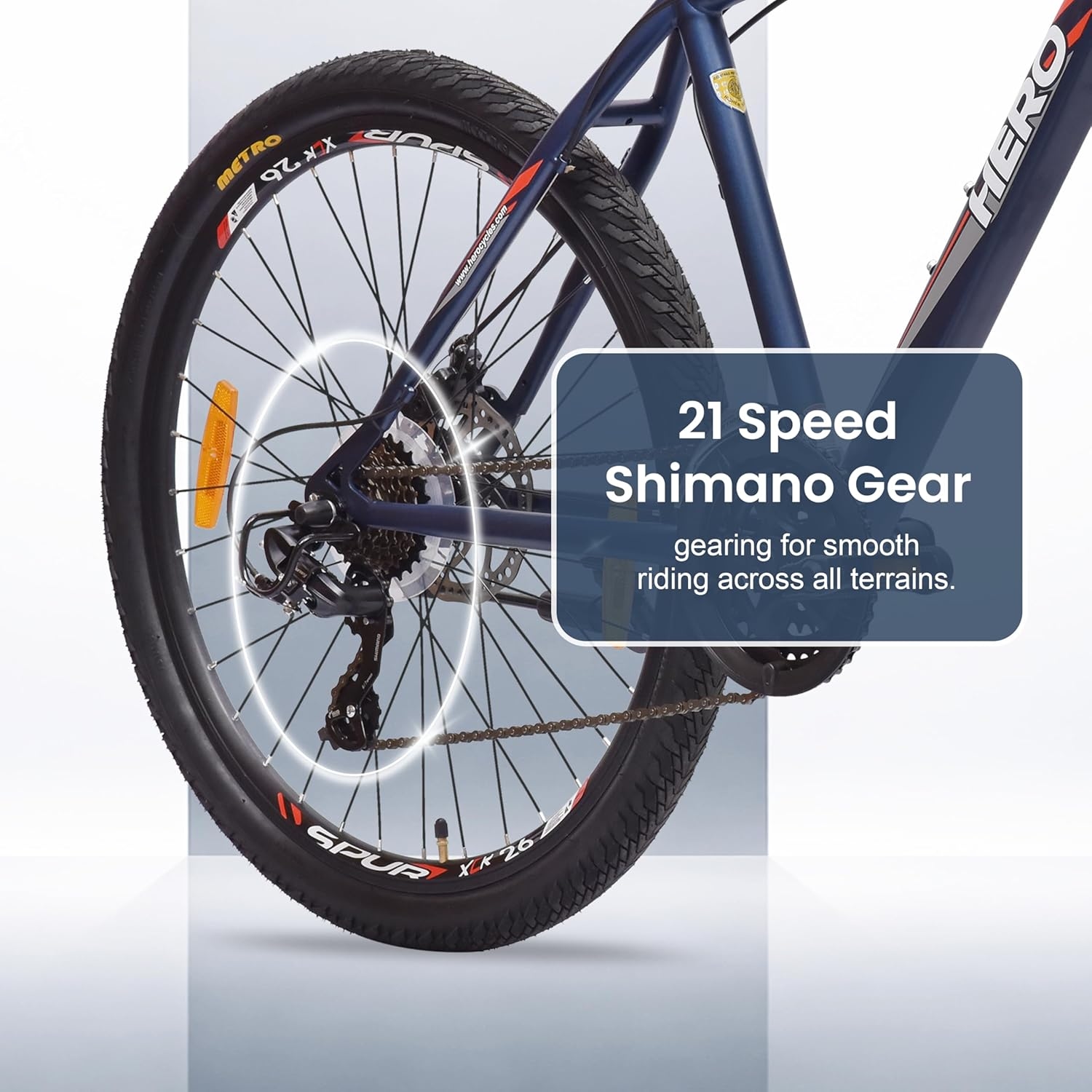Hero Riot 26T 21 Speed
